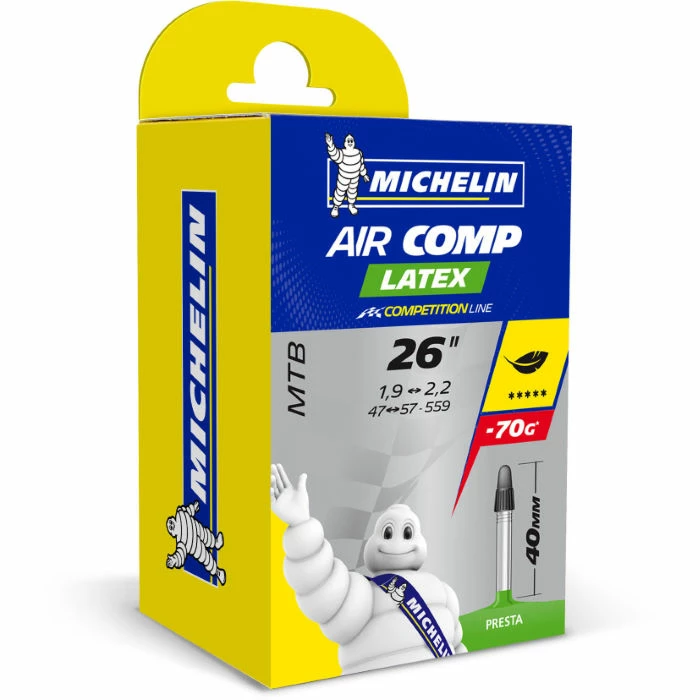 Michelin C4 AirComp Latex Slange (mountainbike)