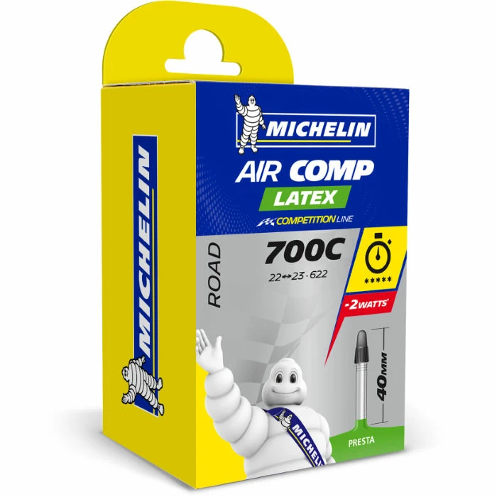 Michelin Air Comp Road Cykelslange (latex) - Billede 2