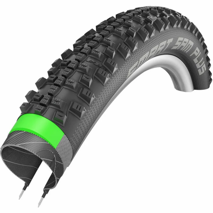 Schwalbe Smart Sam Plus GreenGuard SnakeSkin MTB Dæk - Billede 2